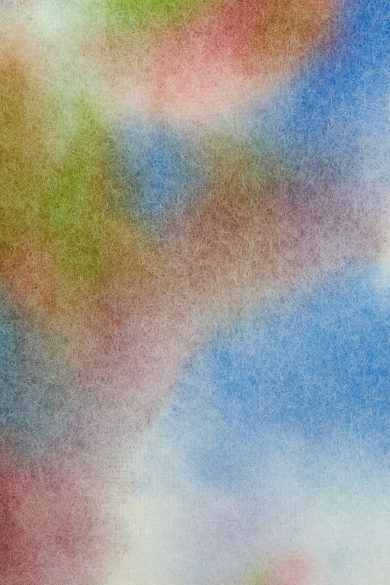 (image for) Intimate Tie-dye alpaca wool scarf